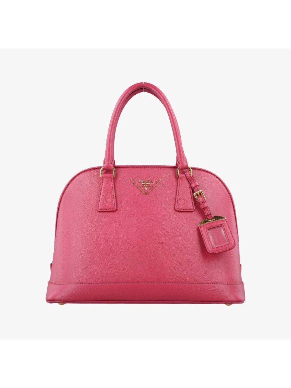 Prada Promenade Pink Saffiano Leather